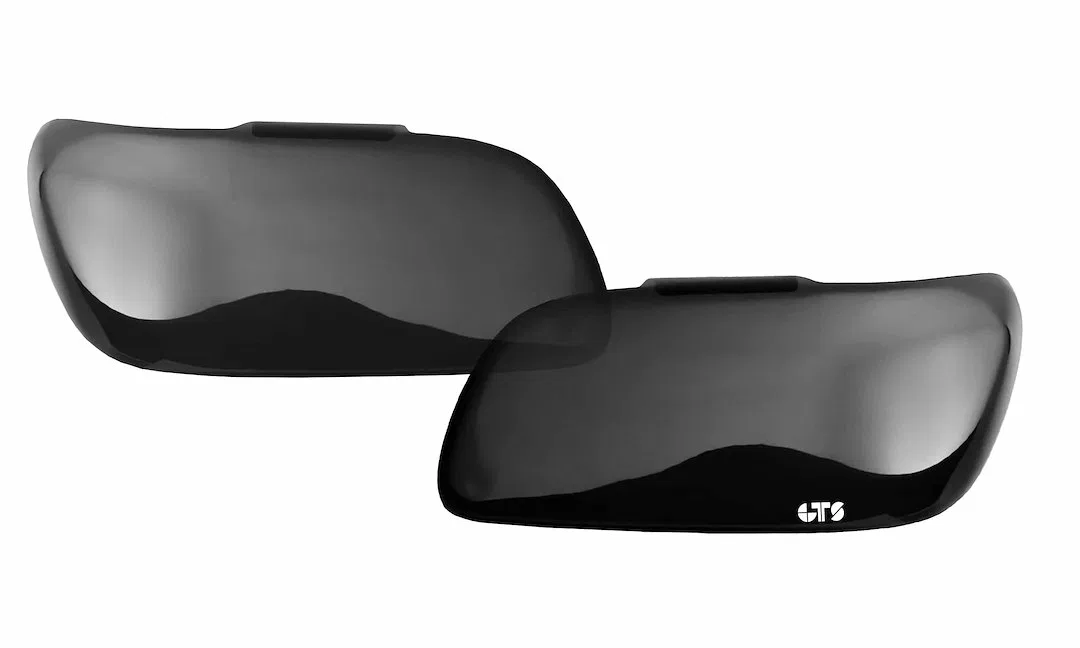 GT4992 – GT STYLING Tail Light Cover, Solid Smoke Plastic Set Of 2